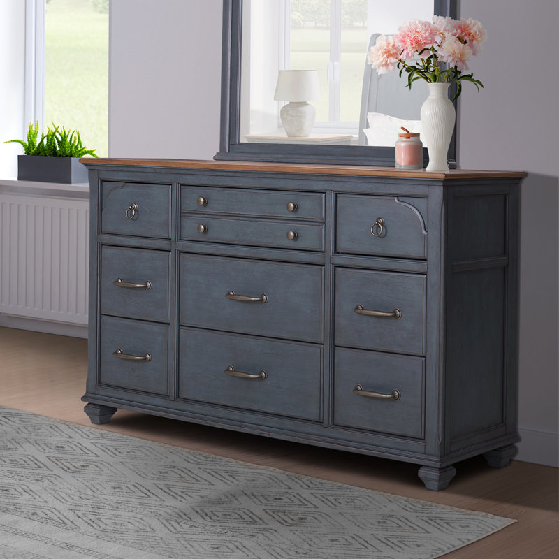 Wauneta 9 Drawer Dresser No Assembly Required Alcott Hill